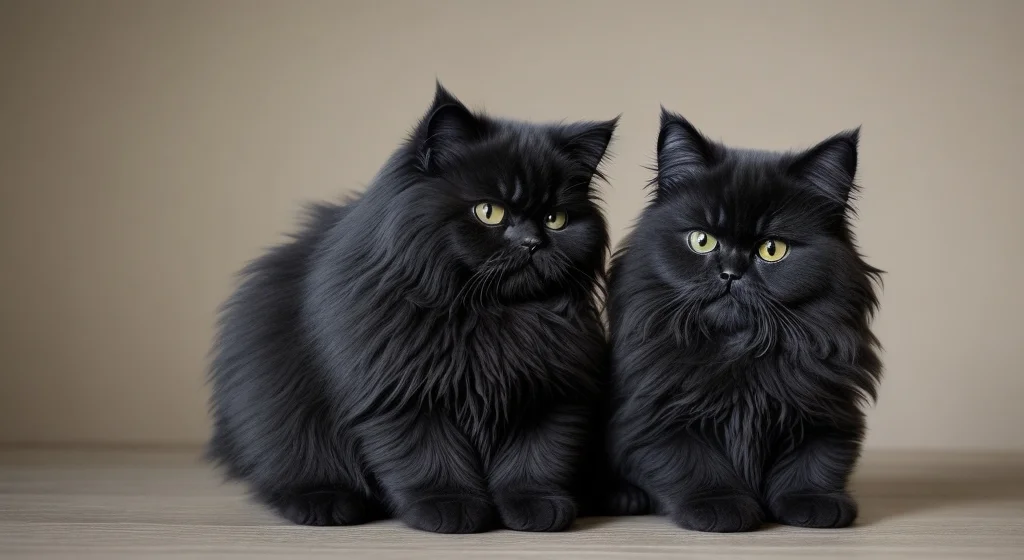 Caring for Black Persian Kittens and Cats