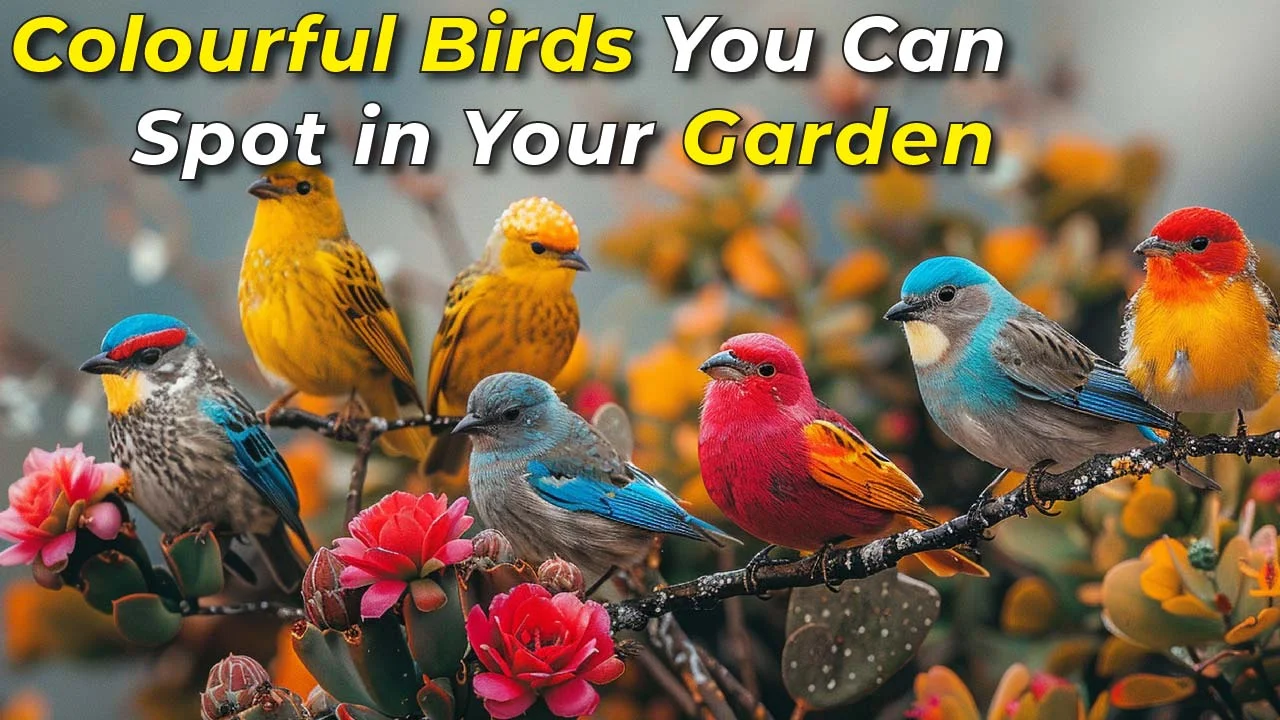 Colourful Birds You Can spot in your garden